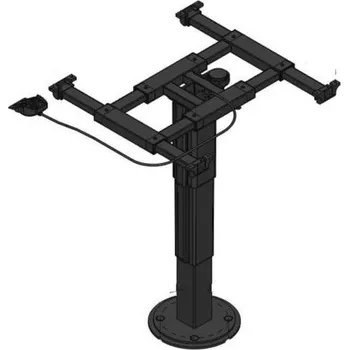 Příslušenství ke karavanu Jednosloupový zvedací stůl / sloupek stolu 355–735 mm