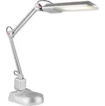 Lampa stolní 630lm/75cm podstavec i úchyt ADEPT LED stříbrná