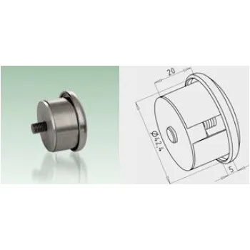 JAP Nerezová Záslepka madla rozpěrná, AISI 304