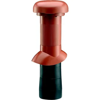 HPI Venduct dlouhá odvětrávací roura prům. 100mm s odvodem kondenzátu - červená