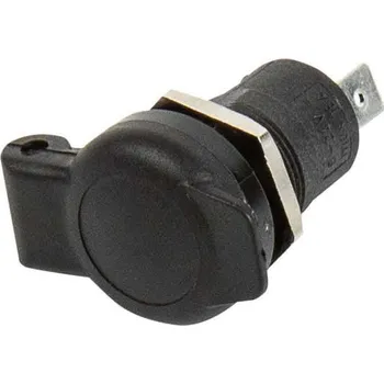 Příslušenství ke karavanu Vestavěná zásuvka 12V černá