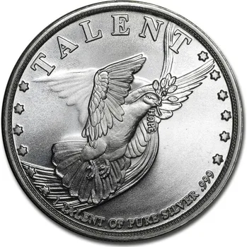 Stříbrná mince Highland Mint Talent 1 oz Ryzí stříbro 999 USA
