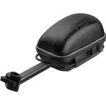 brašna pod sedlo FORCE CRUST s držákem, černá