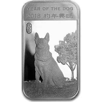 Sunshine Minting 2018 Year of the Dog 1 Oz