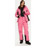 Guess Lyžařská bunda W4PL3N WH0K0 Růžová Regular Fit XL