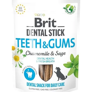 Brit Dental Stick Teeth & Gums with Chamomile & Sage 2 × 7 ks