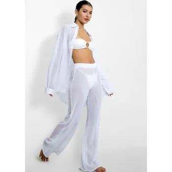 Dámské kalhoty La Michaux Dámské kalhoty JULES Bílá M