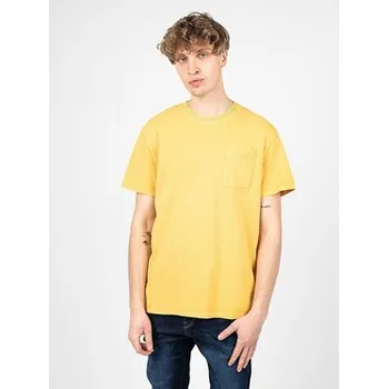 Pánské tričko Pepe Jeans T-Shirt PM508536 | Treyson Žlutá Regular Fit S