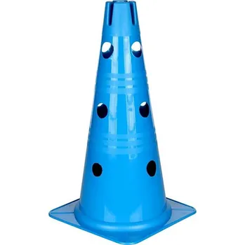 Merco Multipack 4 ks Vario kužel s otvory, modrý, 38 cm