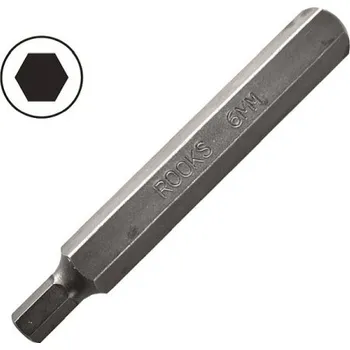 Bit 10 mm (3/8) HEX 4 mm x 75 mm, 20 ks, 73MOV5-2 (S2), sada OK073134 ROOKS