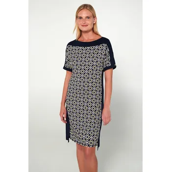 Dámské šaty Dámské námořnické šaty s krátkým rukávem Vamp, 3XL i10_P71274_2:557_