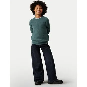 Calvin Klein Jeans Jeansy Extreme Skater Blue Black Rgd IB0IB02275 Tmavomodrá Regular Fit 8Y