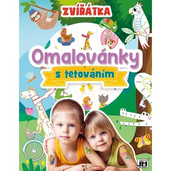omalovánky JIRI MODELS Omalovánky s tetováním Zvířátka | 224228