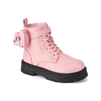 Dámská zimní obuv Mickey&Friends Kotníková obuv CM-AW24-119DSTC Růžová 29