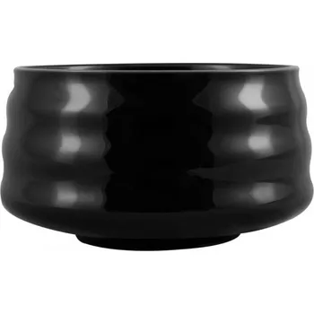 Keramická miska na čaj Matcha černá (chawan), 500 ml