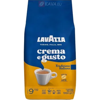 Káva Lavazza Crema e Gusto Tradizione Italiana zrnková káva 1kg