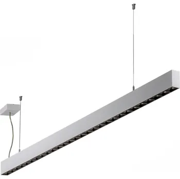 Halla Kancelářské závěsné svítidlo Lina45 Office Direct Barva: Stříbrná, Délka: 566 mm, Teplota chromatičnosti / Stmívání: 3000 Kelvinů / Nestmívatelné 145-5C0Z-10GHE/830- S