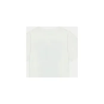 Pánské tričko NAME IT T-Shirt 13238482 Écru Regular Fit 134_140