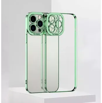 Pouzdro na mobilní telefon TT-TopTechnology Pouzdro pro Apple iPhone 13 - transparent GREEN, materiál TPU