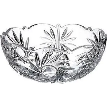 Crystalite Bohemia mísa Nova Pinwheel 220mm