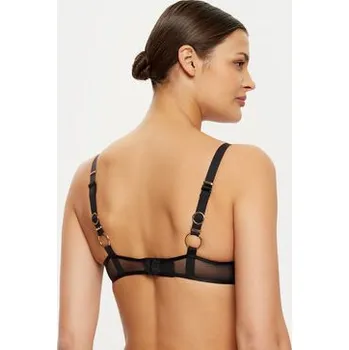 Podprsenka Chantelle X Podprsenka bez kostic Xquisite C01AP9 Černá S