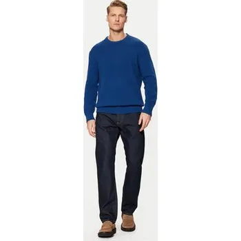 Dámský svetr Selected Homme Svetr 16094552 Modrá Relaxed Fit M