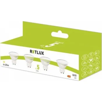 Žárovka REL 37 LED GU10 4x5W RETLUX