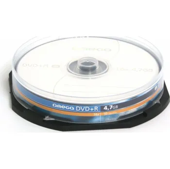 Optické médium OMEGA DVD+R 4,7GB 16X CAKE*10 [56821]