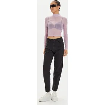 Dámská halenka Hugo Halenka Dasori 50524057 Fialová Slim Fit L