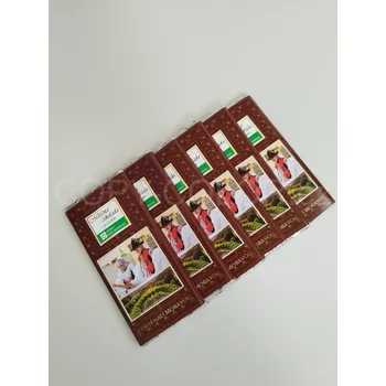 Cukrovinka HOŘKÁ čokoláda 70% s griliášem 70g - lesklý přebal s vlastním potiskem