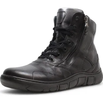 Dámská zimní obuv DÁMSKÉ KOTNÍKOVÉ BOTY KACPER 4-0595 163+163 ČERNÁ Barva: Černá, Velikost: 37