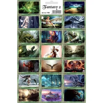 samolepka Velké dětské samolepky - Fantasy 2