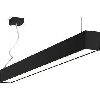 Halla Mohutné závěsné LED svítidlo Lina80 Direct Barva: Černá, Délka: 566 mm, Teplota chromatičnosti / Stmívání: 4000 Kelvinů / Nestmívatelné 05-500K-10GHE/840- B