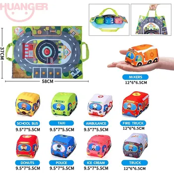 Měkká auta s podložkou