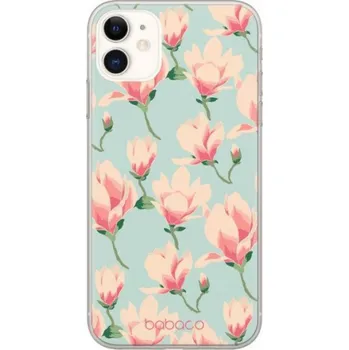 Pouzdro na mobilní telefon Pouzdro Babaco BABACO FLOWERS PRINT 016 IPHONE 12 PRO MAX MINT BOX