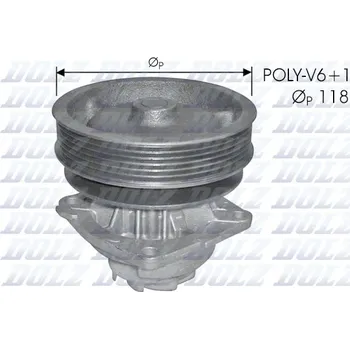 Chladič motoru Vodní čerpadlo, chlazení motoru DOLZ S224