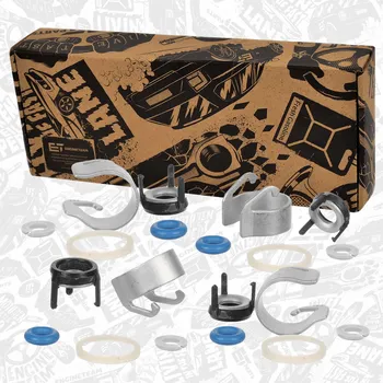 Systém vstřikování Sada těsnicích kroužků, vstřikovací ventil ET ENGINETEAM TM0059VR1