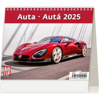 Kalendář Helma365 MiniMax stolní týdenní SM11-25 Auta 2025