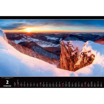 Kalendář Slovakia Panorama 2025 - nástěnný kalendář