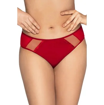 Kalhotky Červené Dámské Brazilian Micro Ava, Červená S i41_77514_2:červená_3:S_