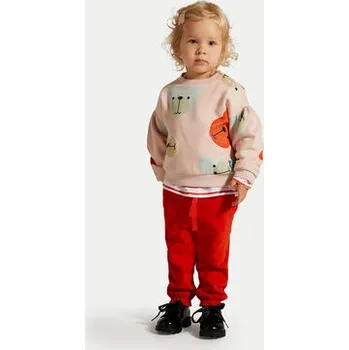 Dámské kalhoty Coccodrillo Teplákové kalhoty ZC4120101CGN Červená Regular Fit 68