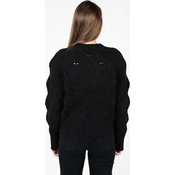 Dámský svetr Silvian Heach Svetr CVA22153MA Černá Oversize S