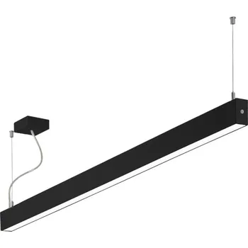 Halla Svěšené lineární svítidlo nad jídelní a kancelářské stoly Lina35 Barva: Černá, Délka: 566 mm, Teplota chromatičnosti / Stmívání: 3000 Kelvinů / Nestmívatelné 35-500K-10GGE/830- B