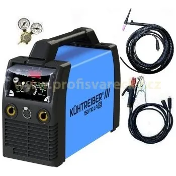 Svářečka Kühtreiber Set 6 KITin 150 TIG LA RS + hořák TIG + sv. kabely +