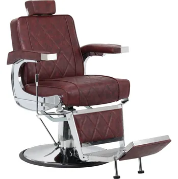 Kadeřnické křeslo Kadeřnické křeslo Hair System BM88066 bordó