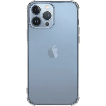 Pouzdro na mobilní telefon Tactical TPU Plyo Kryt pro Apple iPhone 13 Pro Max Transparent