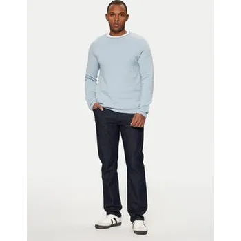 Pánský svetr Jack & Jones Svetr 12157321 Světle modrá Regular Fit S