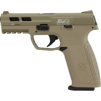 Airsoftová zbraň VÝPRODEJ - Airsoftová pistole BLE XAE - TAN, celokov, GBB, ICS