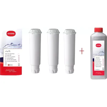 Filtr do kávovaru Nivona Claris NIRF 701 - 3 ks + odvápňovač Nivona NIRK 703
