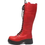 Urban ladies dámské kozačky 305426-T01 RED Velikost: 37